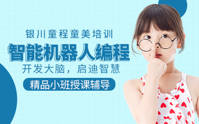 银川童程童美智能机器人编程培训