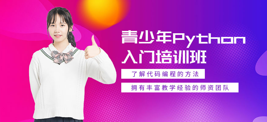厦门青少年Python入门培训班