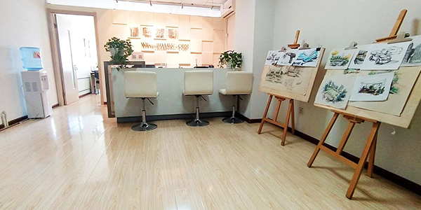 前台展示区