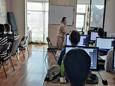 上课现场