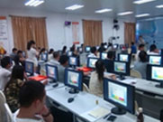  刘老师授课现场