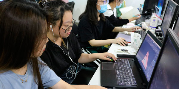 授课现场