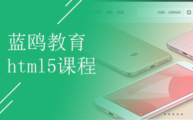 蓝鸥html5培训