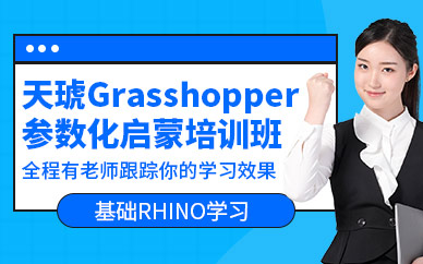 天琥Grasshopper(草蜢）参数化启蒙培训班